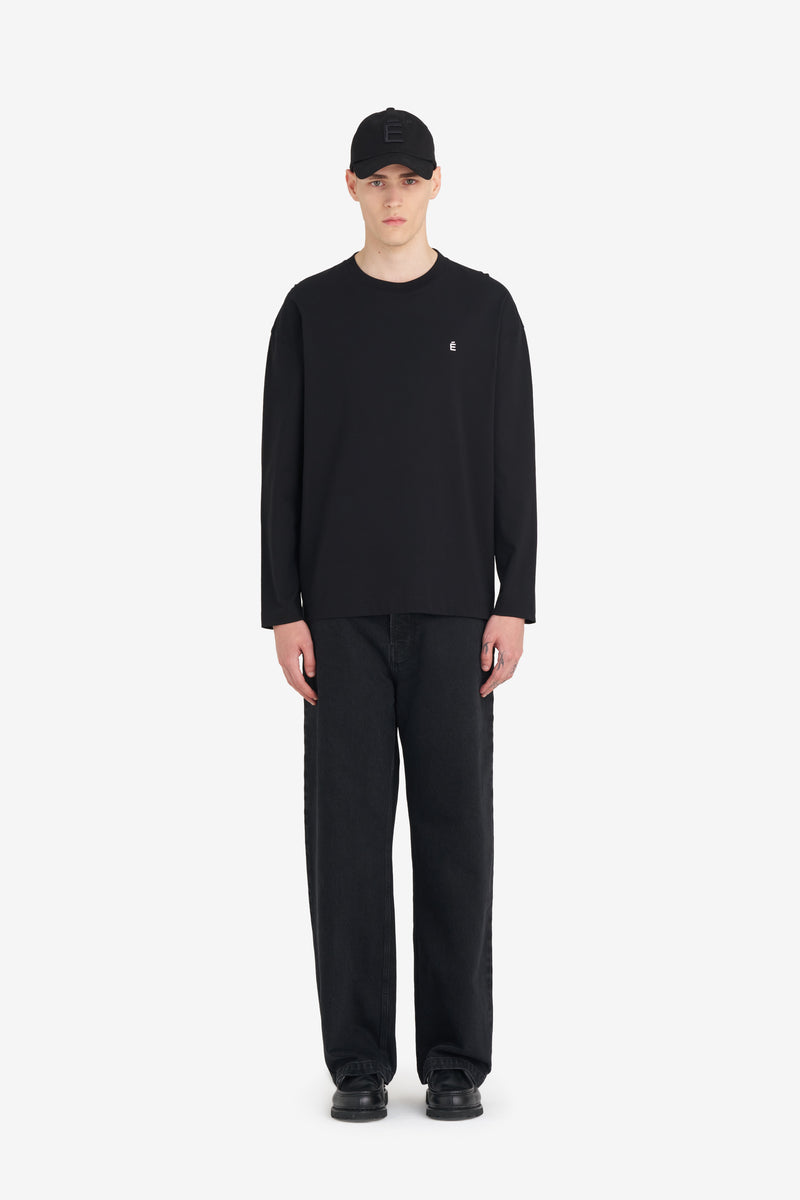 ETUDES STUDIO RELAX T-SHIRT LONG SLEEVES E BLACK 3 ETUDES STUDIO RELAX T-SHIRT LONG SLEEVES E BLACK 3