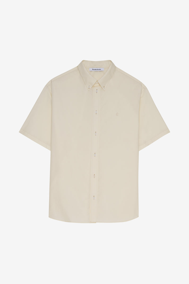 ETUDES STUDIO RELAX SHORT SLEEVES SHIRT E OFF WHITE 1 ETUDES STUDIO RELAX SHORT SLEEVES SHIRT E OFF WHITE 1