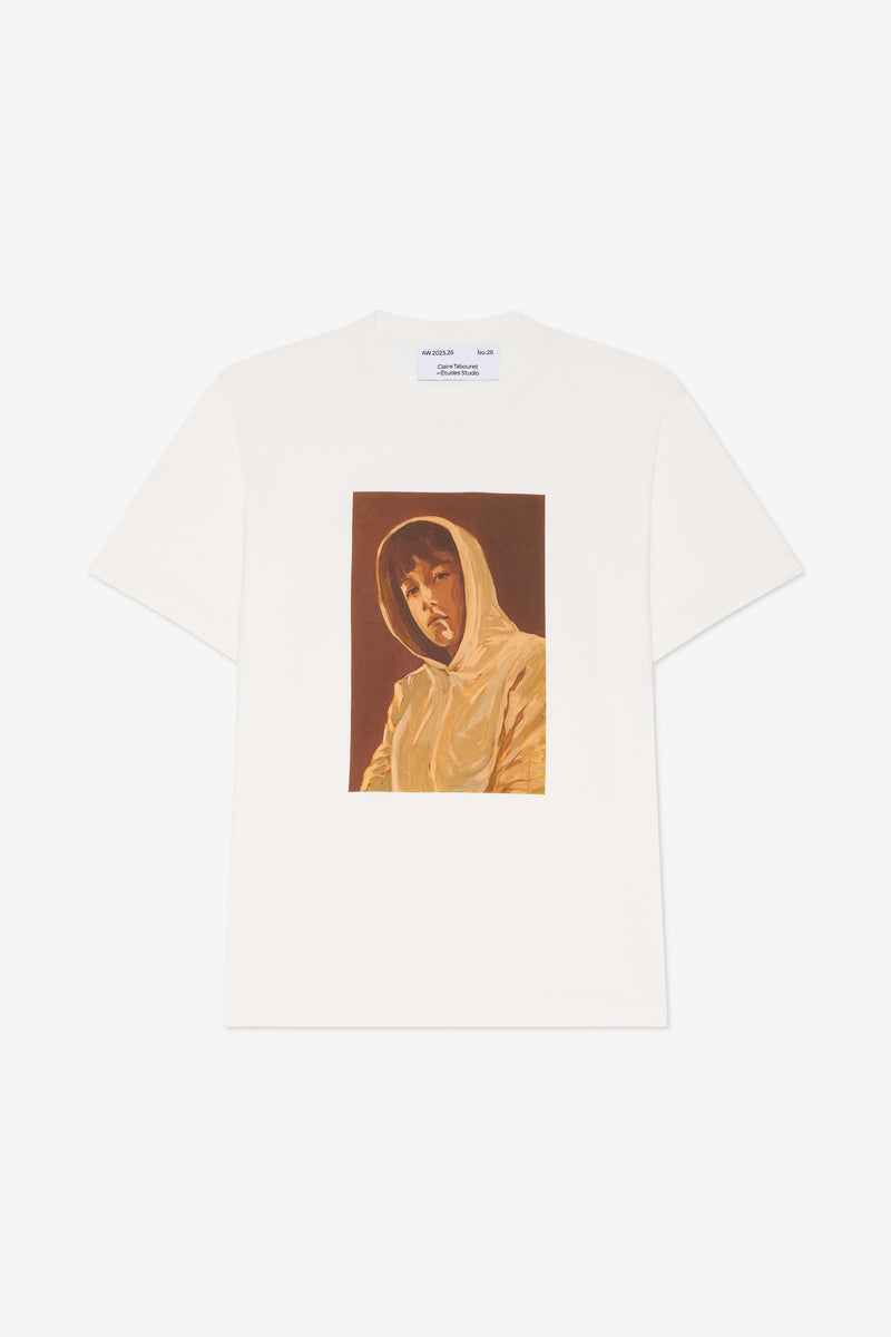 ETUDES STUDIO REGULAR T-SHIRT CLAIRE TABOURET IVORY 1 ETUDES STUDIO REGULAR T-SHIRT CLAIRE TABOURET IVORY 1