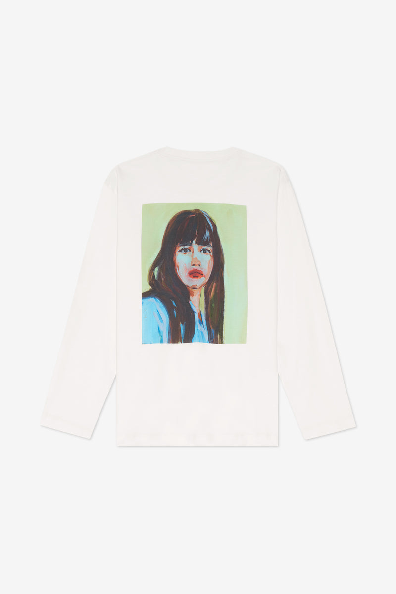 ETUDES STUDIO REGULAR T-SHIRT LONG SLEEVES CLAIRE TABOURET IVORY 1 ETUDES STUDIO REGULAR T-SHIRT LONG SLEEVES CLAIRE TABOURET IVORY 1