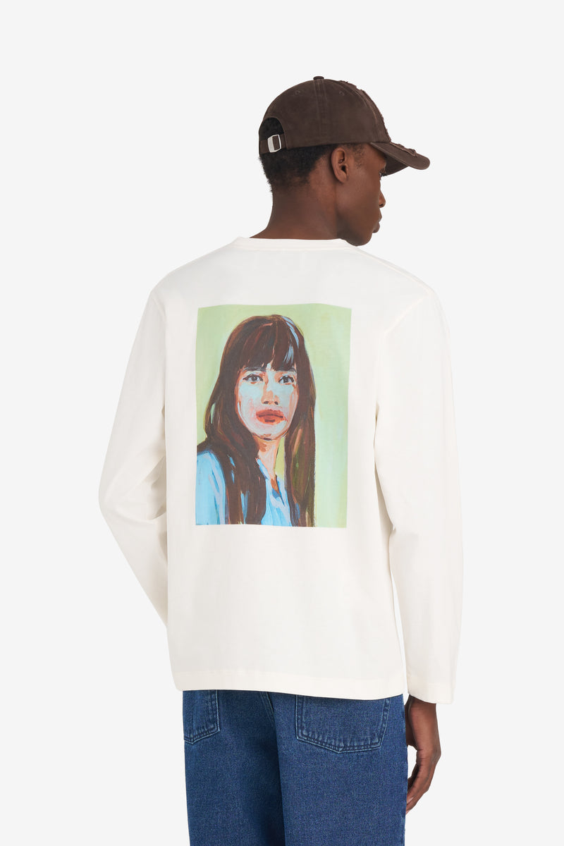 ETUDES STUDIO REGULAR T-SHIRT LONG SLEEVES CLAIRE TABOURET IVORY 2 ETUDES STUDIO REGULAR T-SHIRT LONG SLEEVES CLAIRE TABOURET IVORY 2