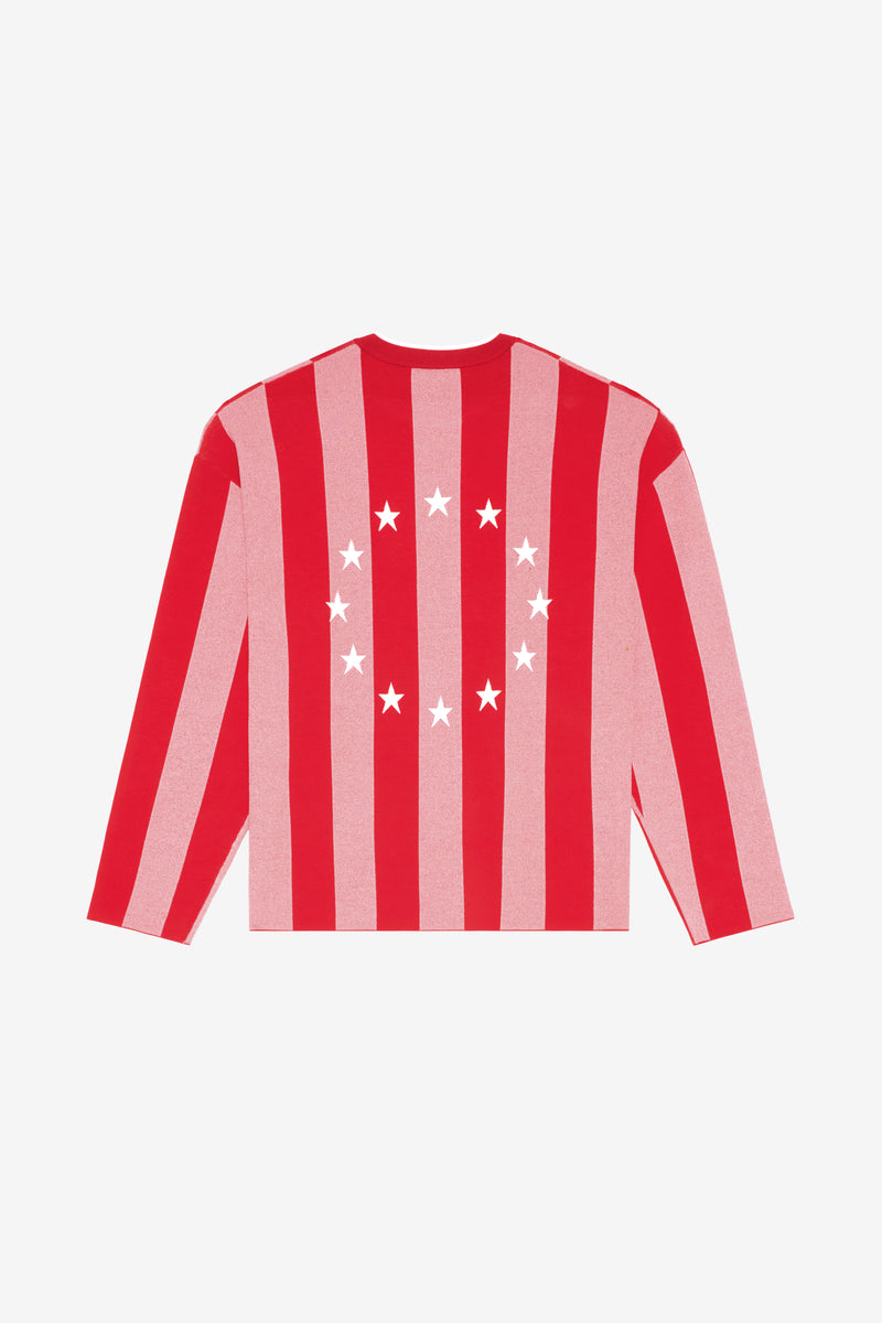 ETUDES STUDIO SOCCER LONG SLEEVE T-SHIRT STRIPED RED 2 ETUDES STUDIO SOCCER LONG SLEEVE T-SHIRT STRIPED RED 2