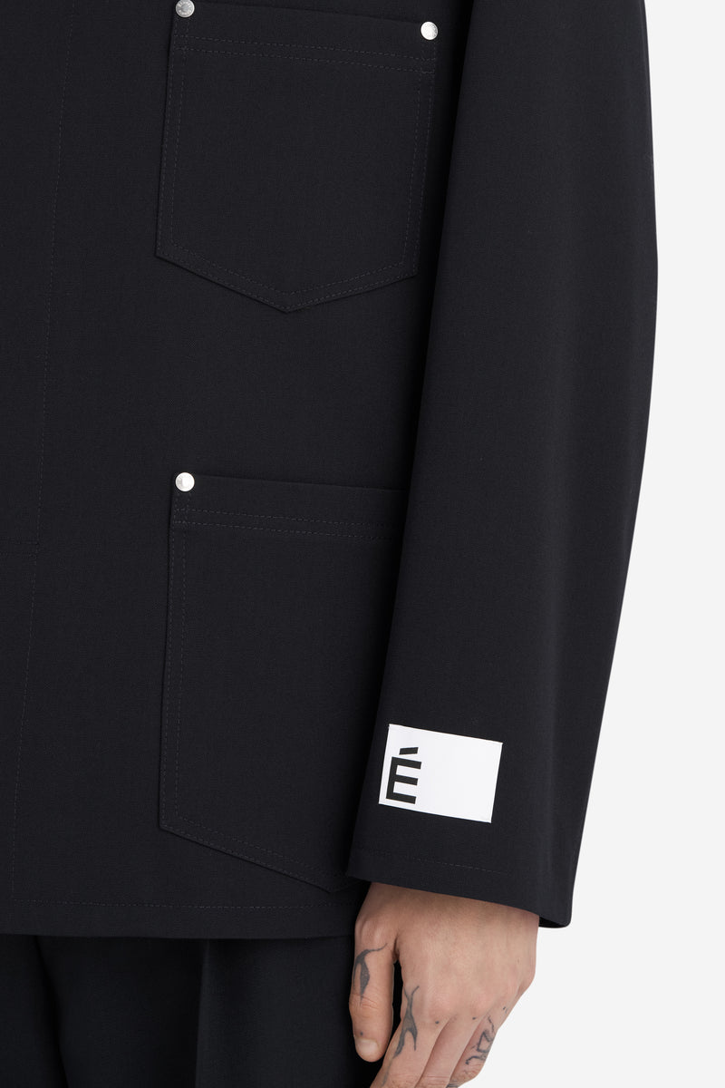 ETUDES STUDIO DRESSED UP WORKER JACKET BLACK 6 ETUDES STUDIO DRESSED UP WORKER JACKET BLACK 6