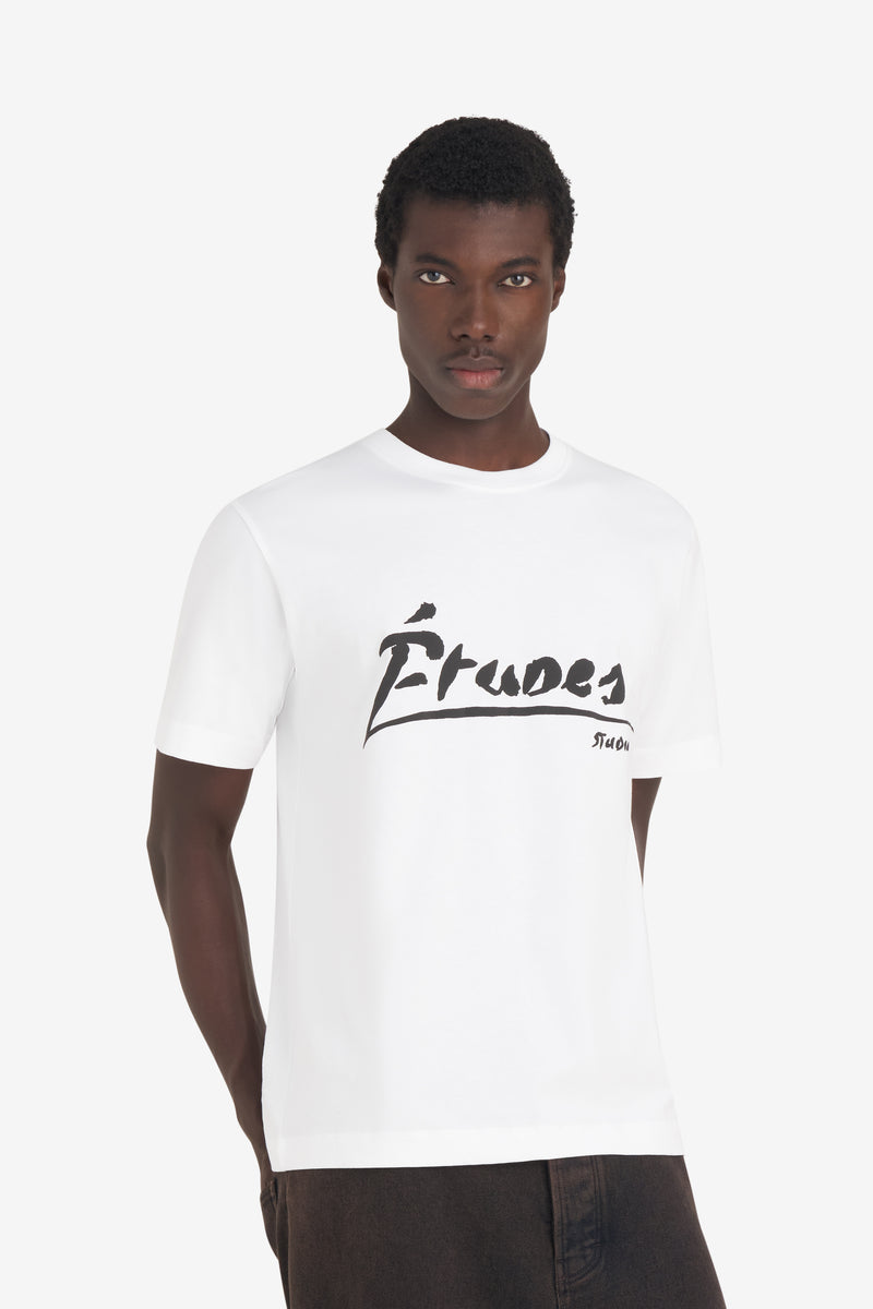 ETUDES STUDIO REGULAR T-SHIRT SIGNED WHITE 2 ETUDES STUDIO REGULAR T-SHIRT SIGNED WHITE 2
