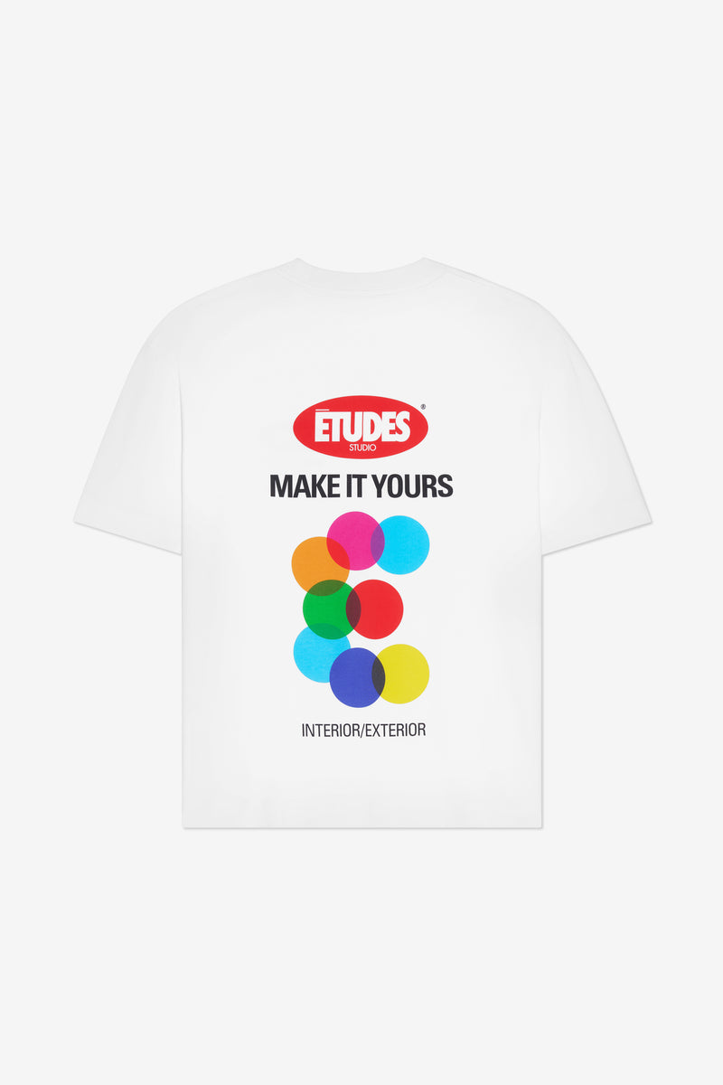 ETUDES STUDIO RELAX T-SHIRT MAKE IT YOURS WHITE 2 ETUDES STUDIO RELAX T-SHIRT MAKE IT YOURS WHITE 2