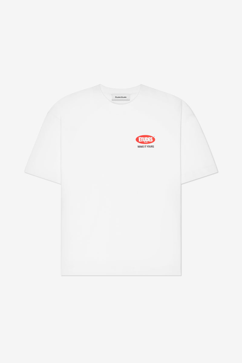 ETUDES STUDIO RELAX T-SHIRT MAKE IT YOURS WHITE 1 ETUDES STUDIO RELAX T-SHIRT MAKE IT YOURS WHITE 1