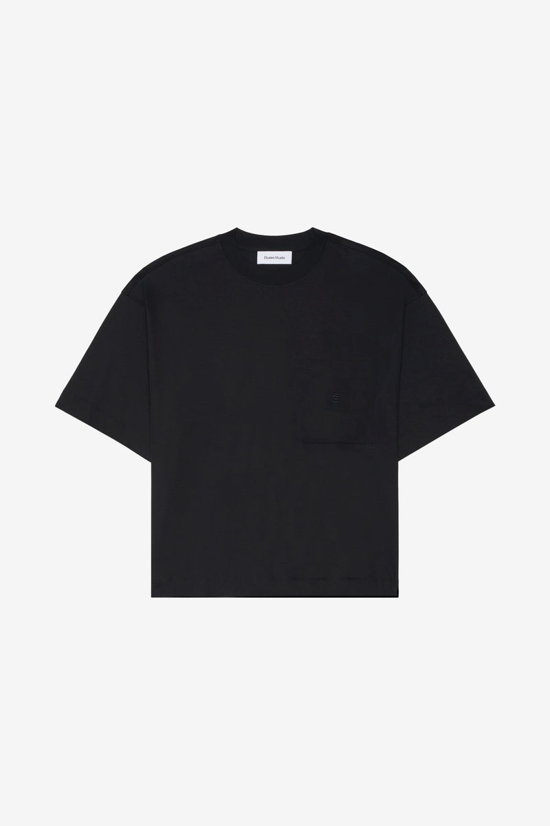 ETUDES STUDIO OVERSIZED POCKET T-SHIRT E BLACK 1 ETUDES STUDIO OVERSIZED POCKET T-SHIRT E BLACK 1