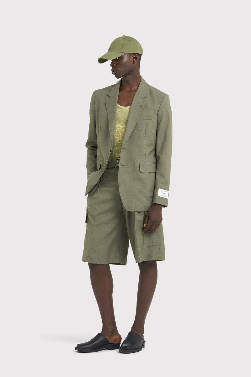 ÉTUDES PLANE SUITING LIGHT GREEN OUTERWEAR 5 ÉTUDES PLANE SUITING LIGHT GREEN OUTERWEAR 5