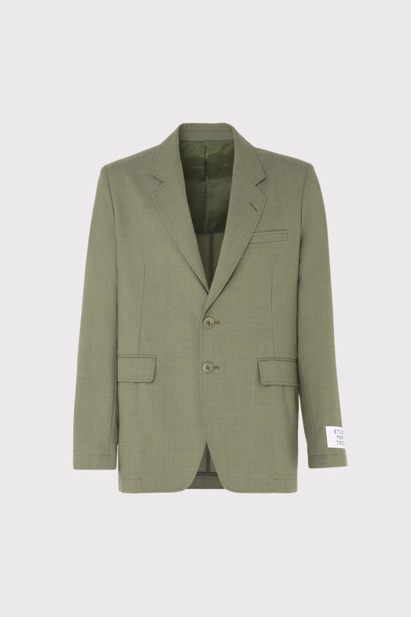 ÉTUDES PLANE SUITING LIGHT GREEN OUTERWEAR 1 ÉTUDES PLANE SUITING LIGHT GREEN OUTERWEAR 1