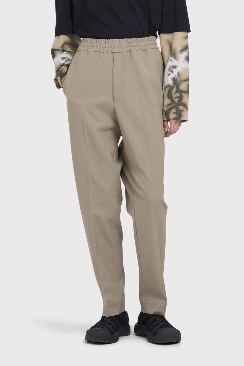 ÉTUDES ROMANCE SUITING SAND TROUSERS 2 ÉTUDES ROMANCE SUITING SAND TROUSERS 2