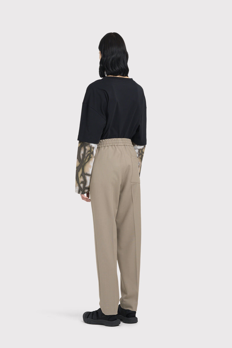 ÉTUDES ROMANCE SUITING SAND TROUSERS 4 ÉTUDES ROMANCE SUITING SAND TROUSERS 4