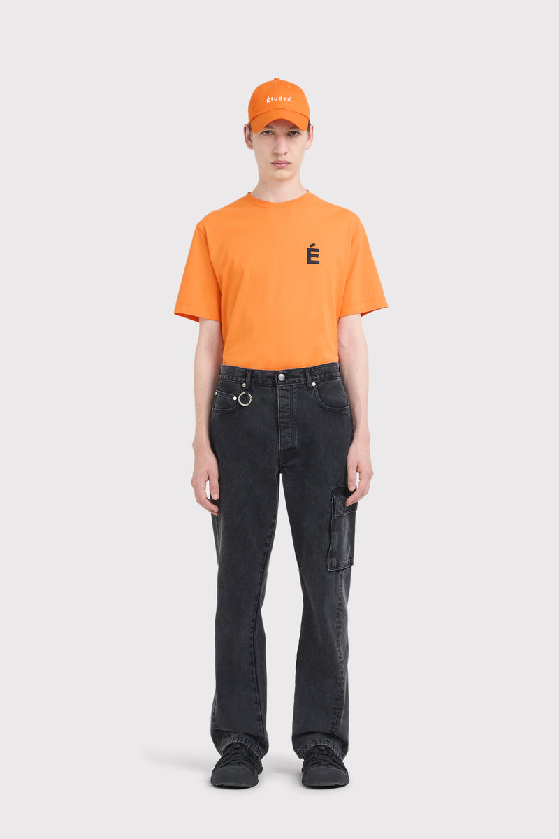 ÉTUDES SURFACE DENIM WASHED BLACK TROUSERS 3 ÉTUDES SURFACE DENIM WASHED BLACK TROUSERS 3