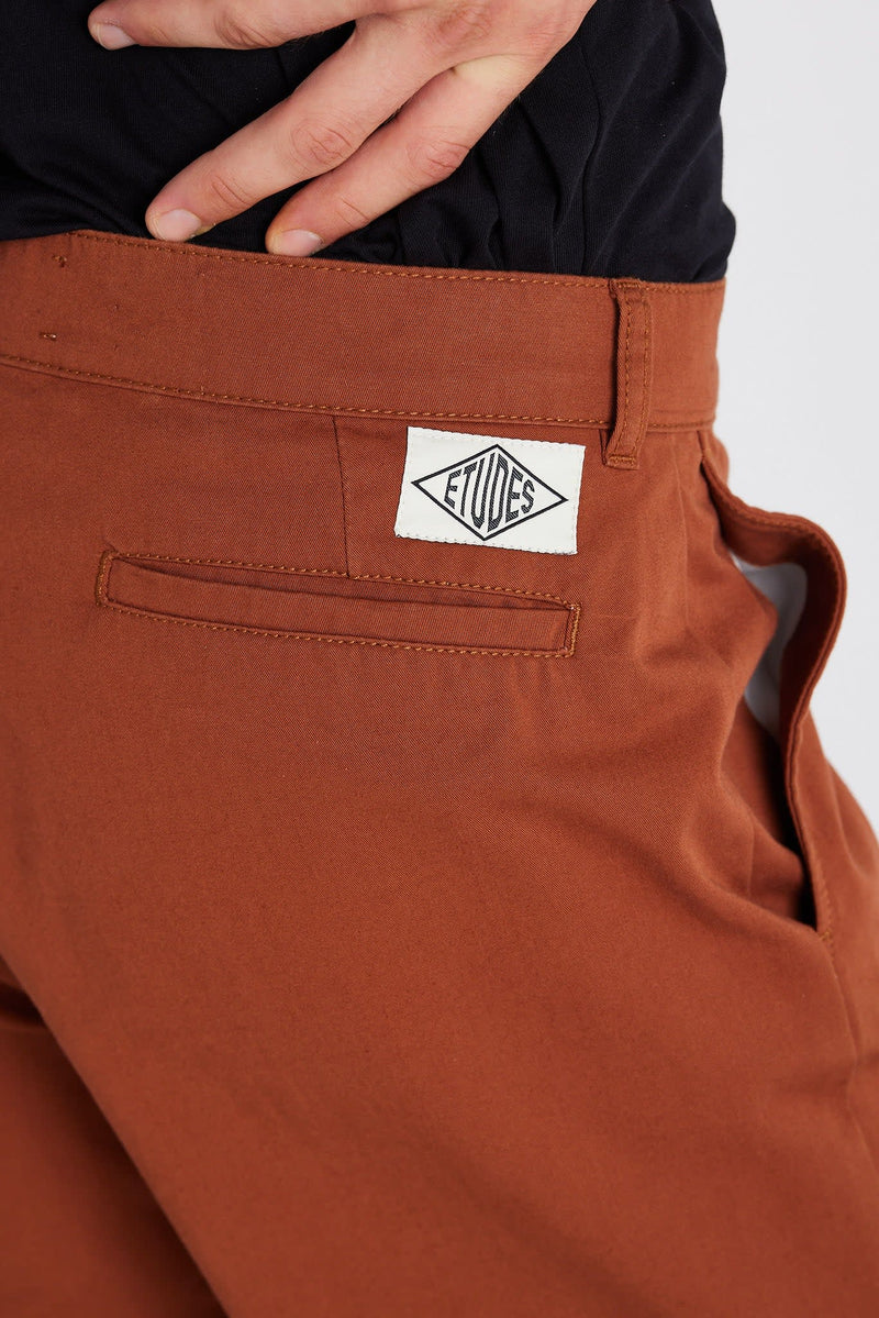 ÉTUDES BUMPER TWILL BROWN TROUSERS 6 ÉTUDES BUMPER TWILL BROWN TROUSERS 6