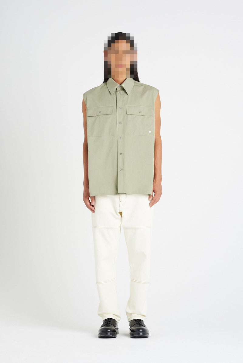ÉTUDES STRINGER POPLIN MUD SHIRTS 1 ÉTUDES STRINGER POPLIN MUD SHIRTS 1