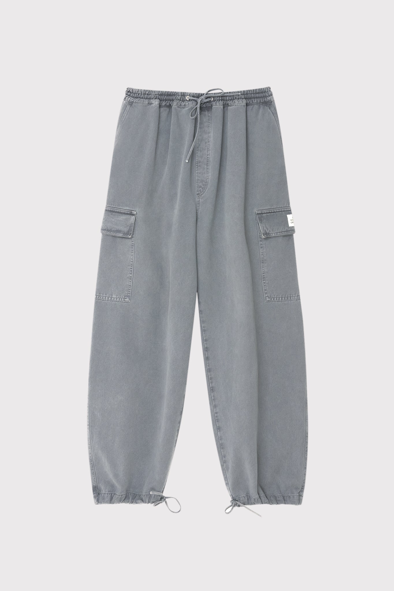 ÉTUDES FORUM TWILL DYED PEWTER TROUSERS 1