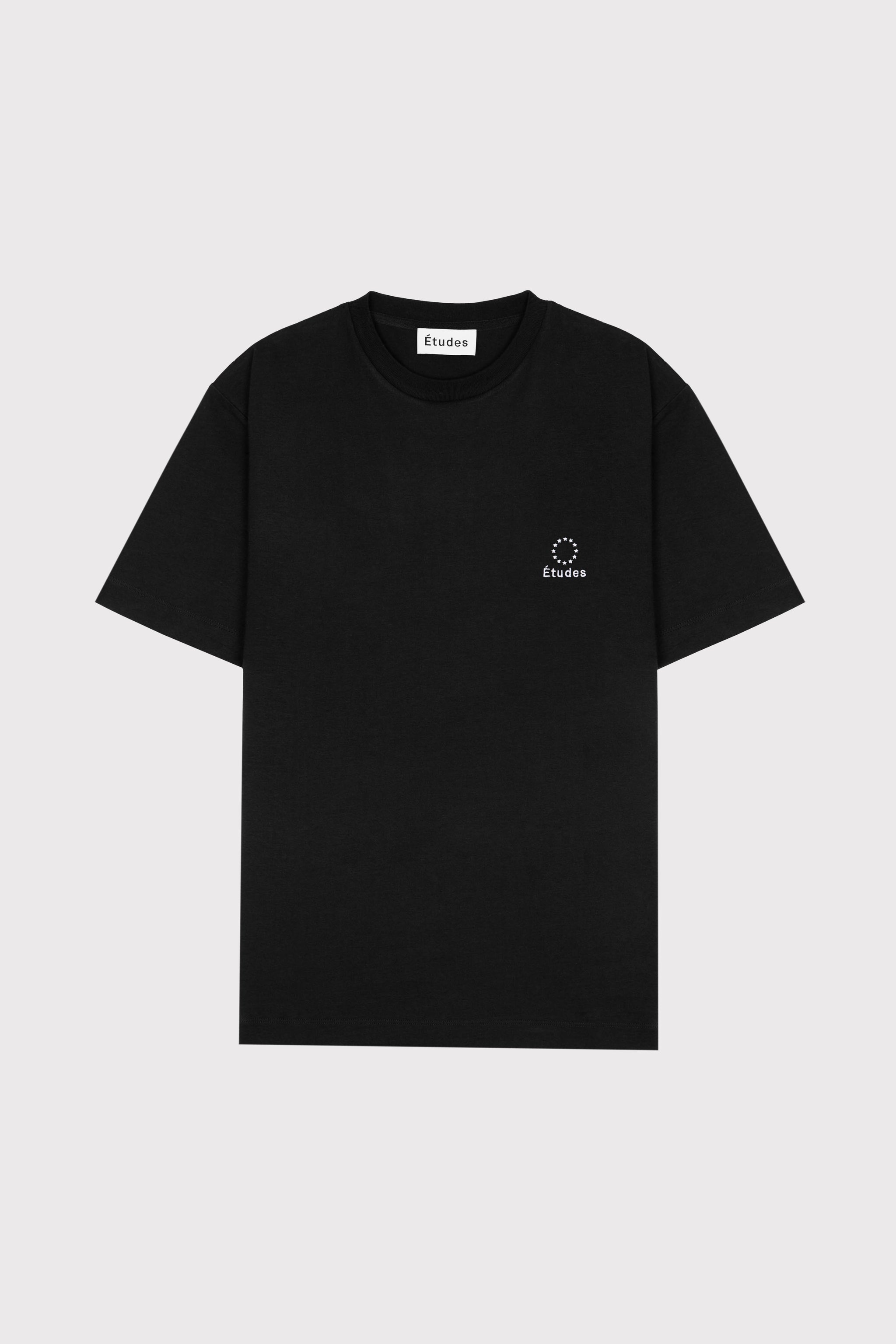 Études WONDER LOGO BLACK T-shirt 2